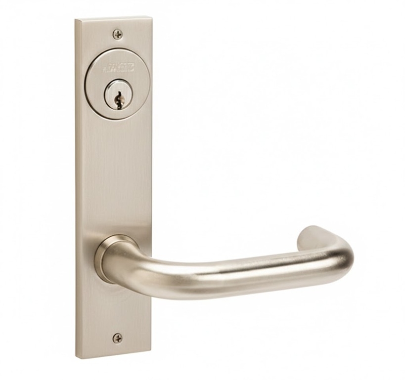 Picture of Corbin Russwin ML2032 LWP Institution or Utility Mortise Lock, LW Lever, P Escutcheon