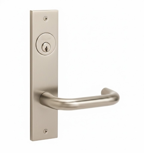 Picture of Corbin Russwin ML2024 LSP Entrance or Storeroom Mortise Lock, LS Lever, P Escutcheon