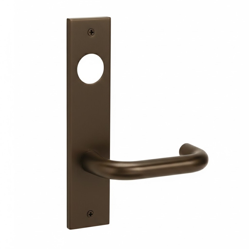 Picture of Corbin Russwin ML2057 LSR Storeroom or Closet Mortise Lock, LS Lever, R Escutcheon