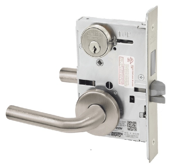Picture of Corbin Russwin ML2022 RWA Store Door Mortise Lock, RW Lever, A Rose