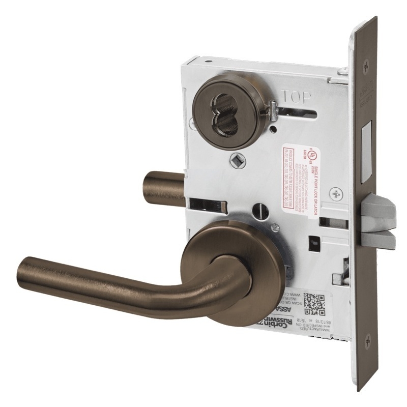 Picture of Corbin Russwin ML2024 RWA Entrance or Storeroom Mortise Lock, RW Lever, A Rose