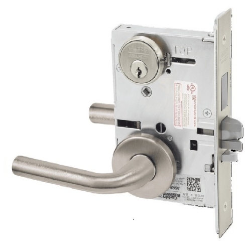 Picture of Corbin Russwin ML2029 RWA Hotel or Motel Mortise Lock, RW Lever, A Rose