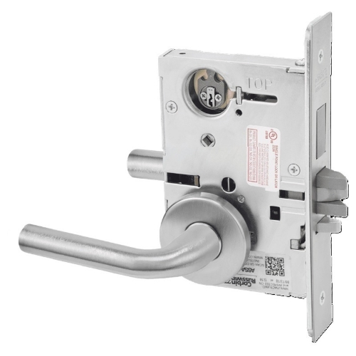 Picture of Corbin Russwin ML2029 RWA Hotel or Motel Mortise Lock, RW Lever, A Rose
