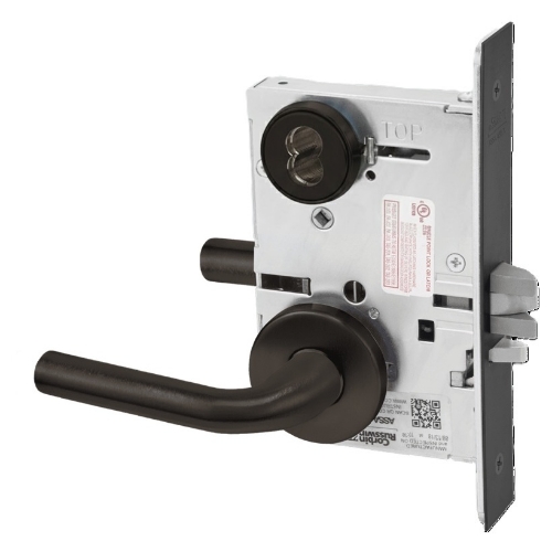 Picture of Corbin Russwin ML2032 RWA Institution or Utility Mortise Lock, RW Lever, A Rose