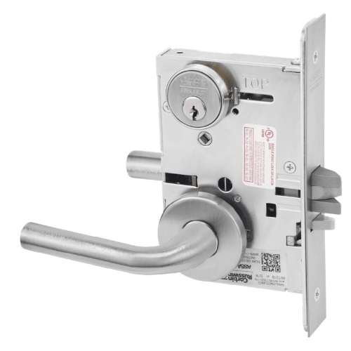 Picture of Corbin Russwin ML2042 RWA Entrance or Public Restroom Mortise Lock, RW Lever, A Rose