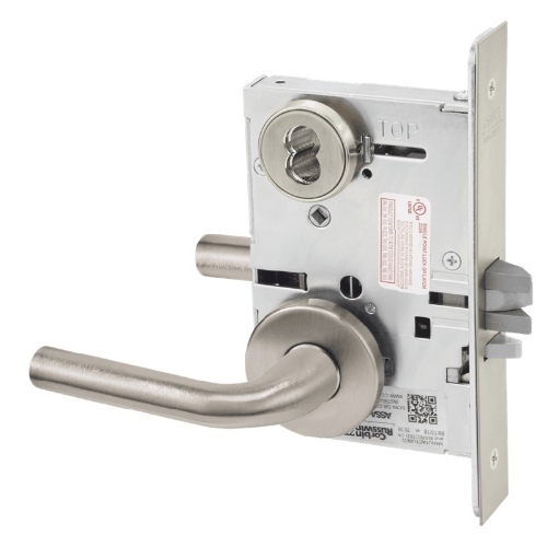 Picture of Corbin Russwin ML2042 RWA Entrance or Public Restroom Mortise Lock, RW Lever, A Rose