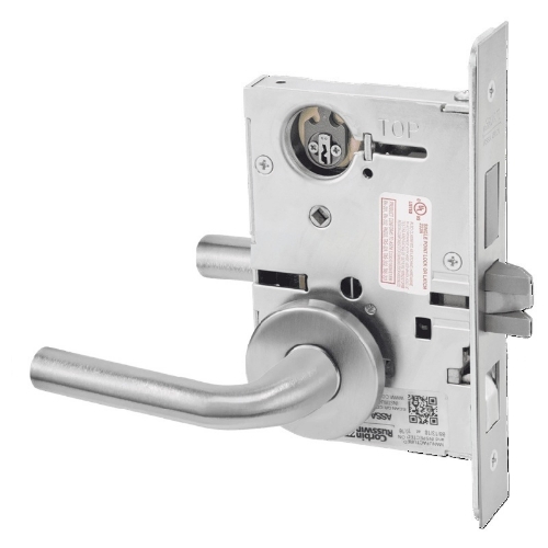 Picture of Corbin Russwin ML2048 RWA Entrance or Apartment Mortise Lock, RW Lever, A Rose
