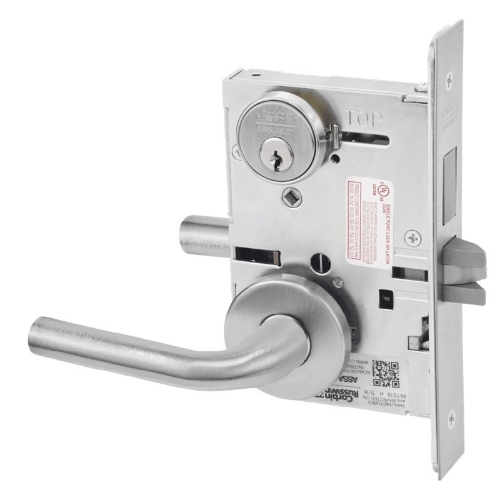 Picture of Corbin Russwin ML2065 RWA Dormitory or Entrance Mortise Lock, RW Lever, A Rose