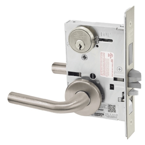 Picture of Corbin Russwin ML2067 RWA Apartment or Dormitory Mortise Lock, RW Lever, A Rose