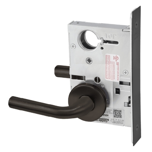 Picture of Corbin Russwin ML2070 RWA Full Dummy Trim Mortise Trim, RW Lever, A Rose