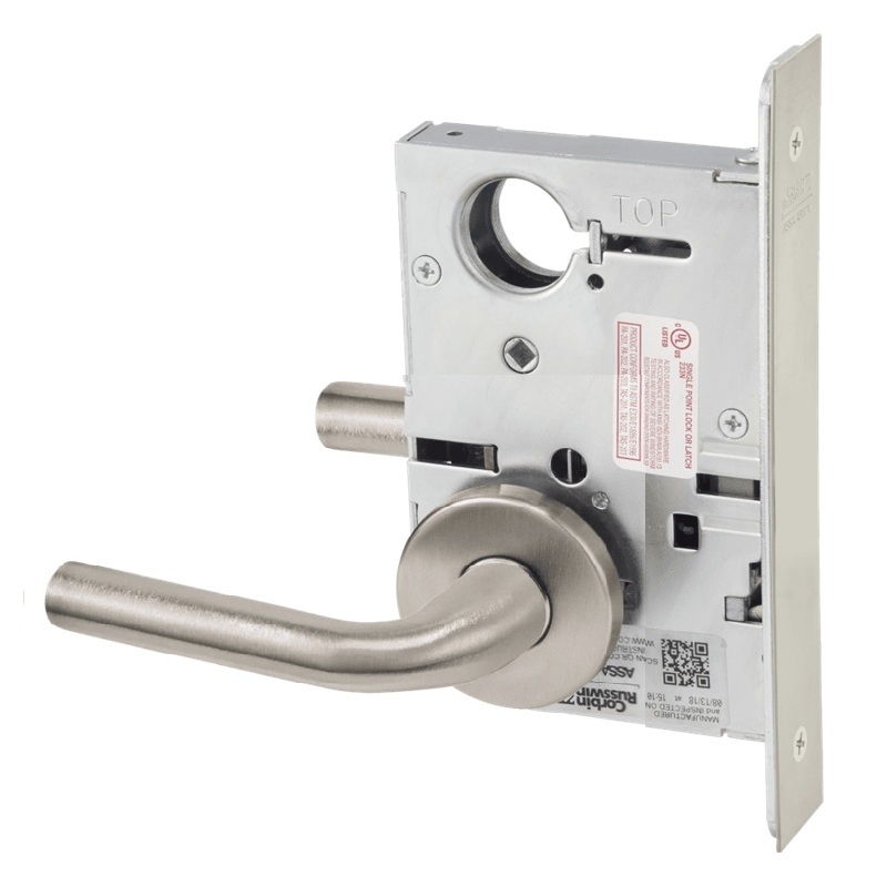 Picture of Corbin Russwin ML2070 RWA Full Dummy Trim Mortise Trim, RW Lever, A Rose