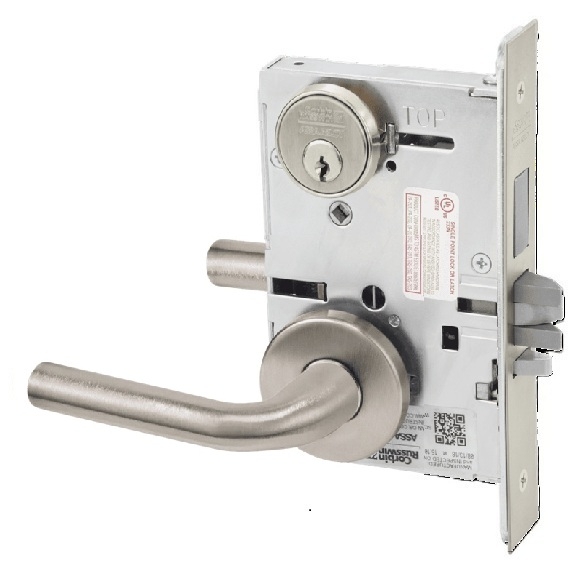 Picture of Corbin Russwin ML2072 RWA Classroom Intruder Mortise Lock, RW Lever, A Rose,