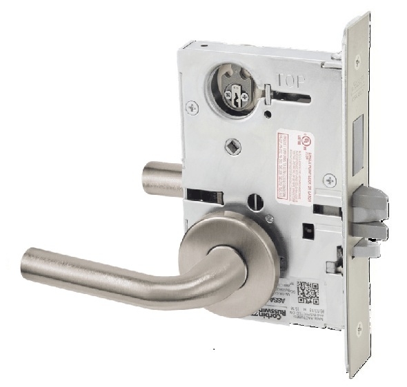 Picture of Corbin Russwin ML2072 RWA Classroom Intruder Mortise Lock, RW Lever, A Rose,