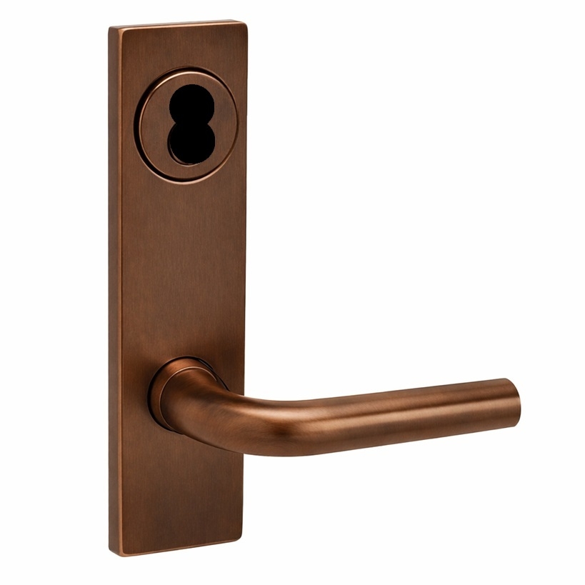 Picture of Corbin Russwin ML2065 RWM Dormitory or Entrance Mortise Lock, RW Lever, M Escutcheon