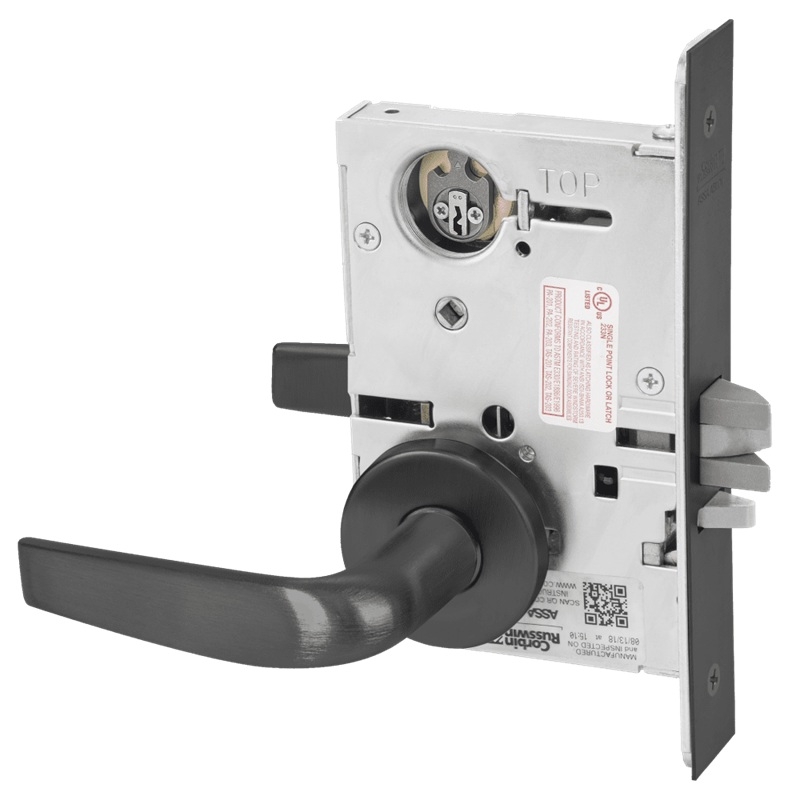 Picture of Corbin Russwin ML2042 CSA Entrance or Public Restroom Mortise Lock, CS Lever, A Rose