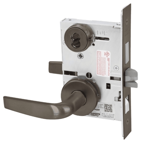 Picture of Corbin Russwin ML2048 CSA Entrance or Apartment Mortise Lock, CS Lever, A Rose