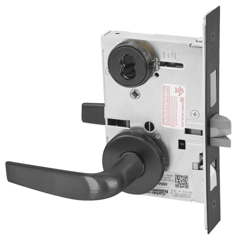 Picture of Corbin Russwin ML2048 CSA Entrance or Apartment Mortise Lock, CS Lever, A Rose