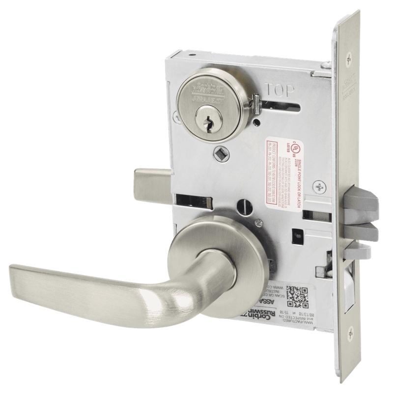 Picture of Corbin Russwin ML2051 CSA Entrance or Office Mortise Lock, CS Lever, A Rose