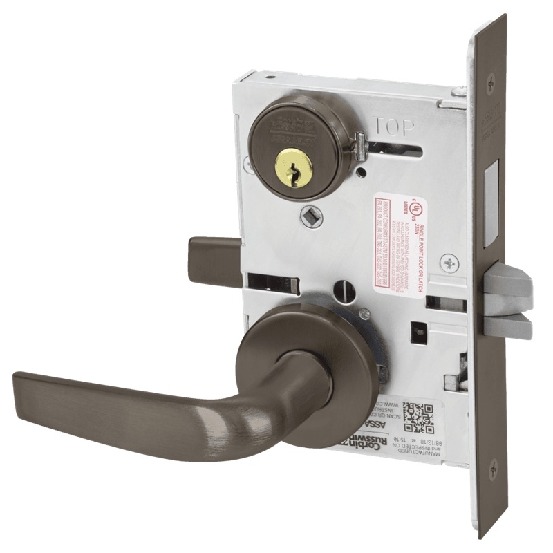 Picture of Corbin Russwin ML2065 CSA Dormitory or Entrance Mortise Lock, CS Lever