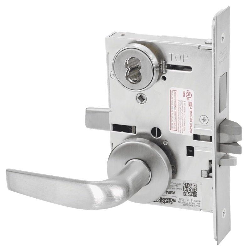 Picture of Corbin Russwin ML2072 CSA Classroom Intruder Mortise Lock, CS Lever, A Rose