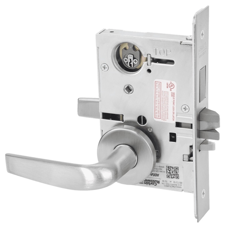 Picture of Corbin Russwin ML2072 CSA Classroom Intruder Mortise Lock, CS Lever, A Rose