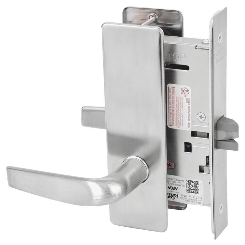 Picture of Corbin Russwin ML2010 CSM Passage or Closet Mortise Lock, CS Lever, M Escutcheon