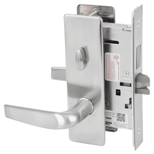 Picture of Corbin Russwin ML2020 CSM Privacy, Bedroom or Bathroom Mortise Lock, CS Lever, M Escutcheon