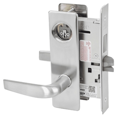 Picture of Corbin Russwin ML2024 CSM Entrance or Storeroom Mortise Lock, CS Lever, M Escutcheon