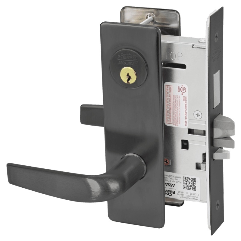 Picture of Corbin Russwin ML2029 CSM Hotel or Motel Mortise Lock, CS Lever, M Escutcheon