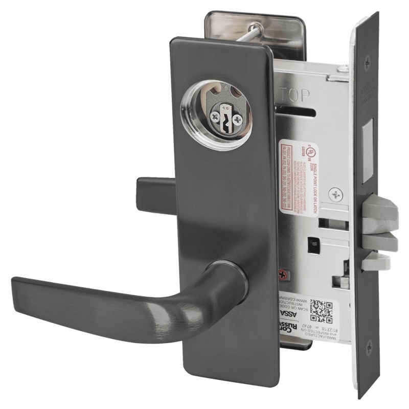 Picture of Corbin Russwin ML2029 CSM Hotel or Motel Mortise Lock, CS Lever, M Escutcheon
