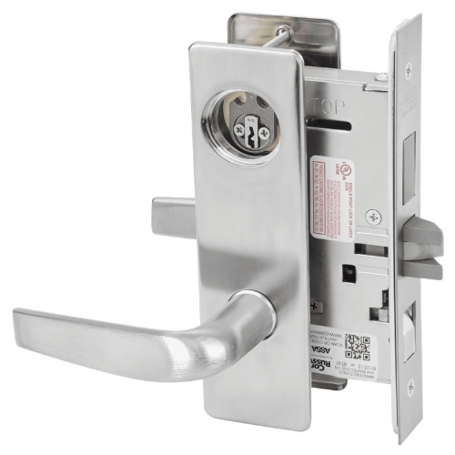 Picture of Corbin Russwin ML2048 CSM Entrance or Apartment Mortise Lock, CS Lever, M Escutcheon