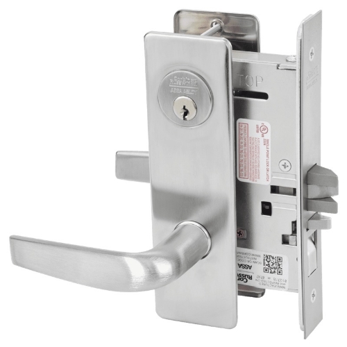 Picture of Corbin Russwin ML2051 CSM Entrance or Office Mortise Lock, CS Lever, M Escutcheon