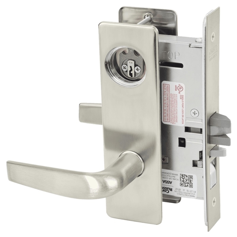 Picture of Corbin Russwin ML2051 CSM Entrance or Office Mortise Lock, CS Lever, M Escutcheon