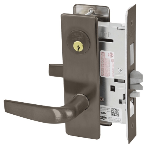 Picture of Corbin Russwin ML2067 CSM Apartment or Dormitory Mortise Lock, CS Lever, M Escutcheon