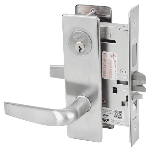 Picture of Corbin Russwin ML2067 CSM Apartment or Dormitory Mortise Lock, CS Lever, M Escutcheon