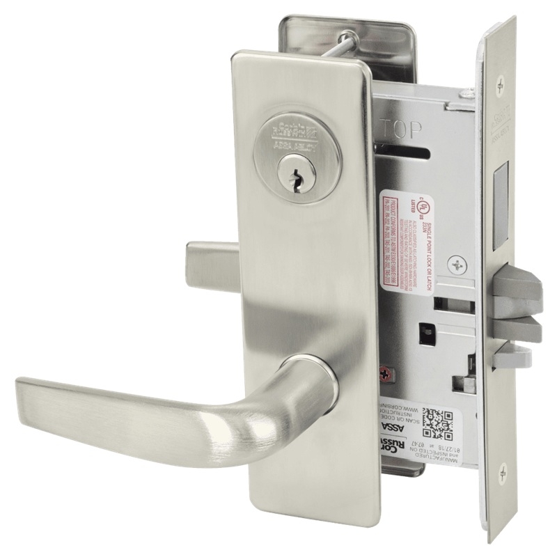Picture of Corbin Russwin ML2072 CSM Classroom Intruder Mortise Lock, CS Lever, M Escutcheon