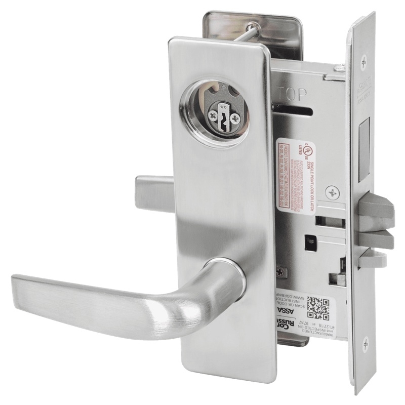 Picture of Corbin Russwin ML2072 CSM Classroom Intruder Mortise Lock, CS Lever, M Escutcheon