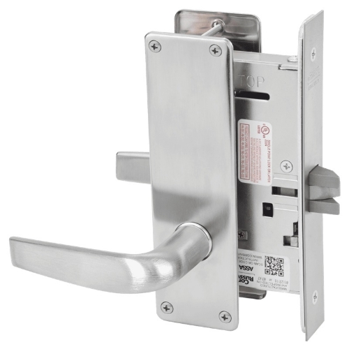 Picture of Corbin Russwin ML2010 CSN Passage or Closet Mortise Lock, CS Lever, N Escutcheon