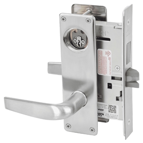 Picture of Corbin Russwin ML2024 CSN Entrance or Storeroom Mortise Lock, CS Lever, N Escutcheon