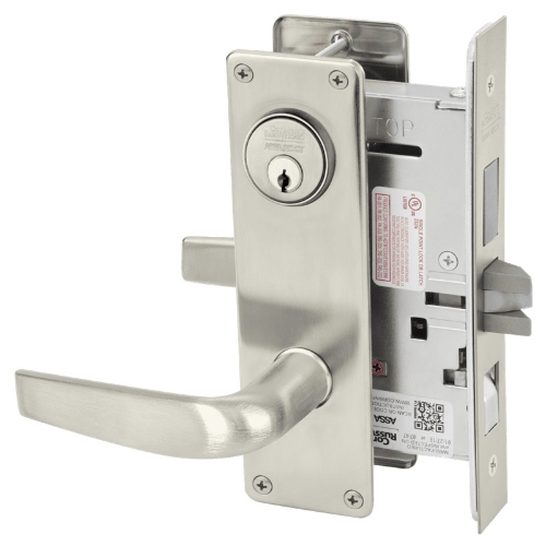 Picture of Corbin Russwin ML2048 CSN Entrance or Apartment Mortise Lock, CS Lever, N Escutcheon