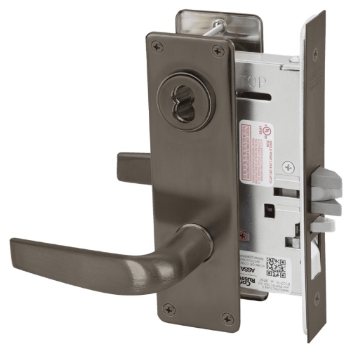 Picture of Corbin Russwin ML2051 CSN Entrance or Office Mortise Lock, CS Lever, N Escutcheon
