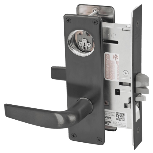 Picture of Corbin Russwin ML2051 CSN Entrance or Office Mortise Lock, CS Lever, N Escutcheon