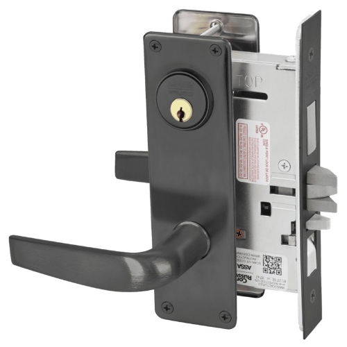 Picture of Corbin Russwin ML2067 CSN Apartment or Dormitory Mortise Lock, CS Lever, N Escutcheon