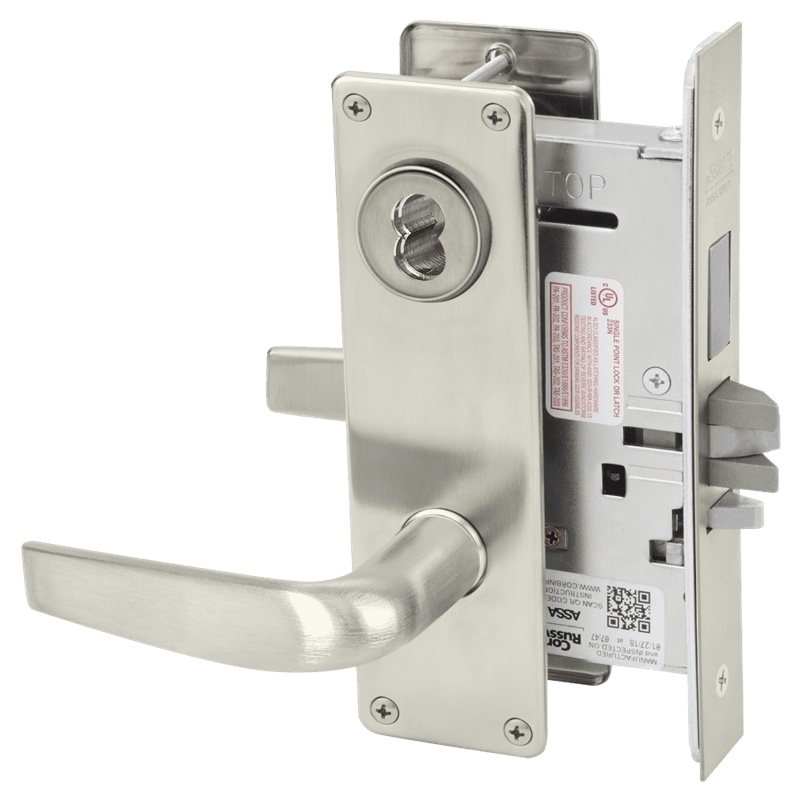 Picture of Corbin Russwin ML2072 CSN Classroom Intruder Mortise Lock, CS Lever, N Escutcheon