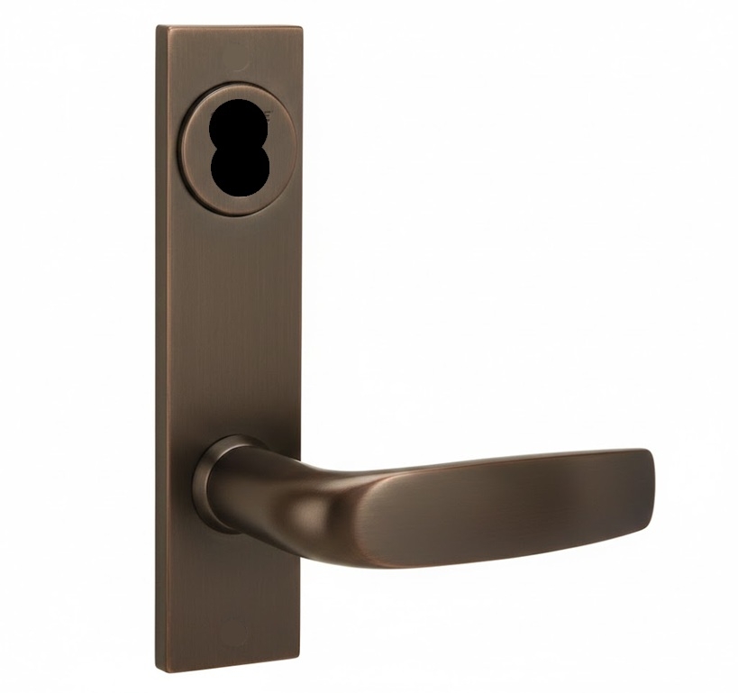 Picture of Corbin Russwin ML2032 CSR Institution or Utility Mortise Lock, CS Lever, R Escutcheon