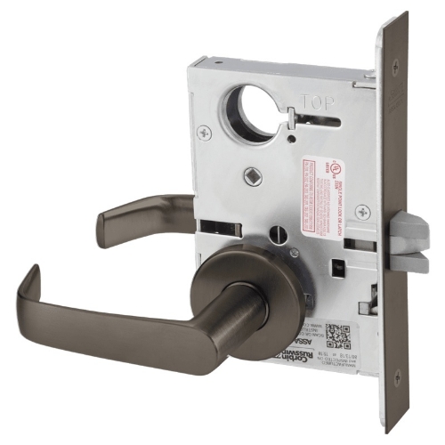 Picture of Corbin Russwin ML2010 NSA Passage or Closet Mortise Lock, NS Lever, A Rose