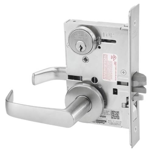 Picture of Corbin Russwin ML2051 NSA Entrance or Office Mortise Lock, NS Lever, A Rose