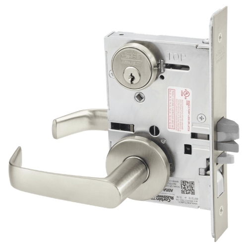 Picture of Corbin Russwin ML2051 NSA Entrance or Office Mortise Lock, NS Lever, A Rose