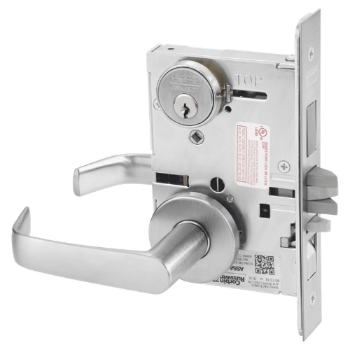 Picture of Corbin Russwin ML2067 NSA Apartment or Dormitory Mortise Lock, NS Lever, A Rose