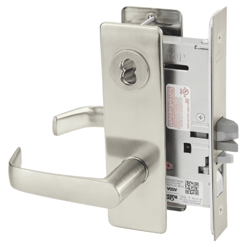 Picture of Corbin Russwin ML2051 NSM Entrance or Office Mortise Lock, NS Lever, M Escutcheon